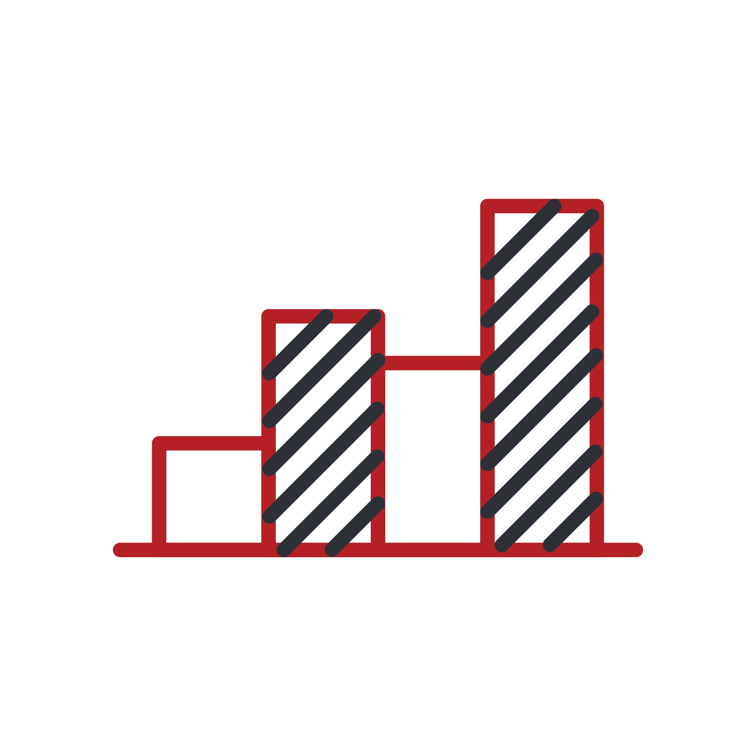 Chart bar icon