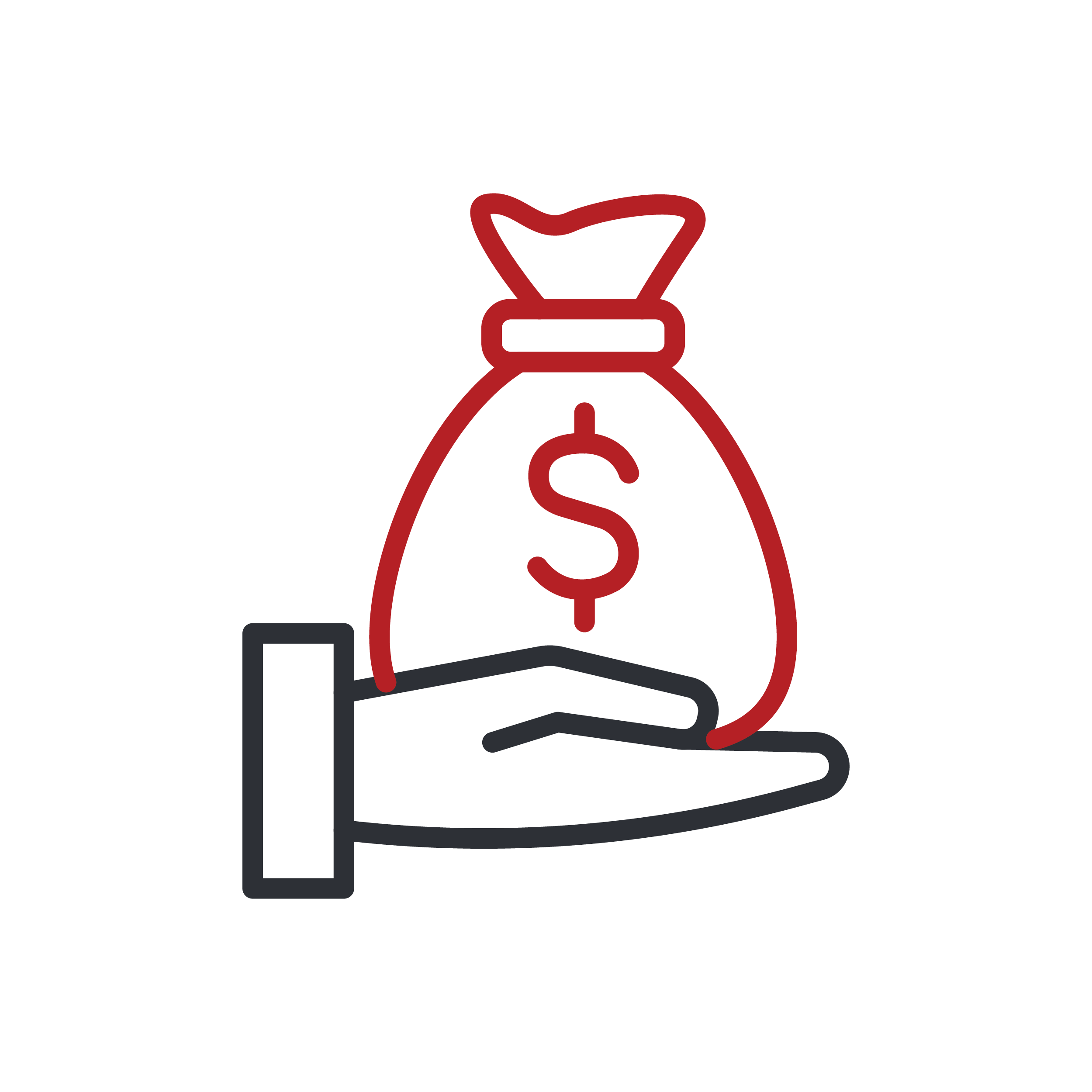 Donate money icon